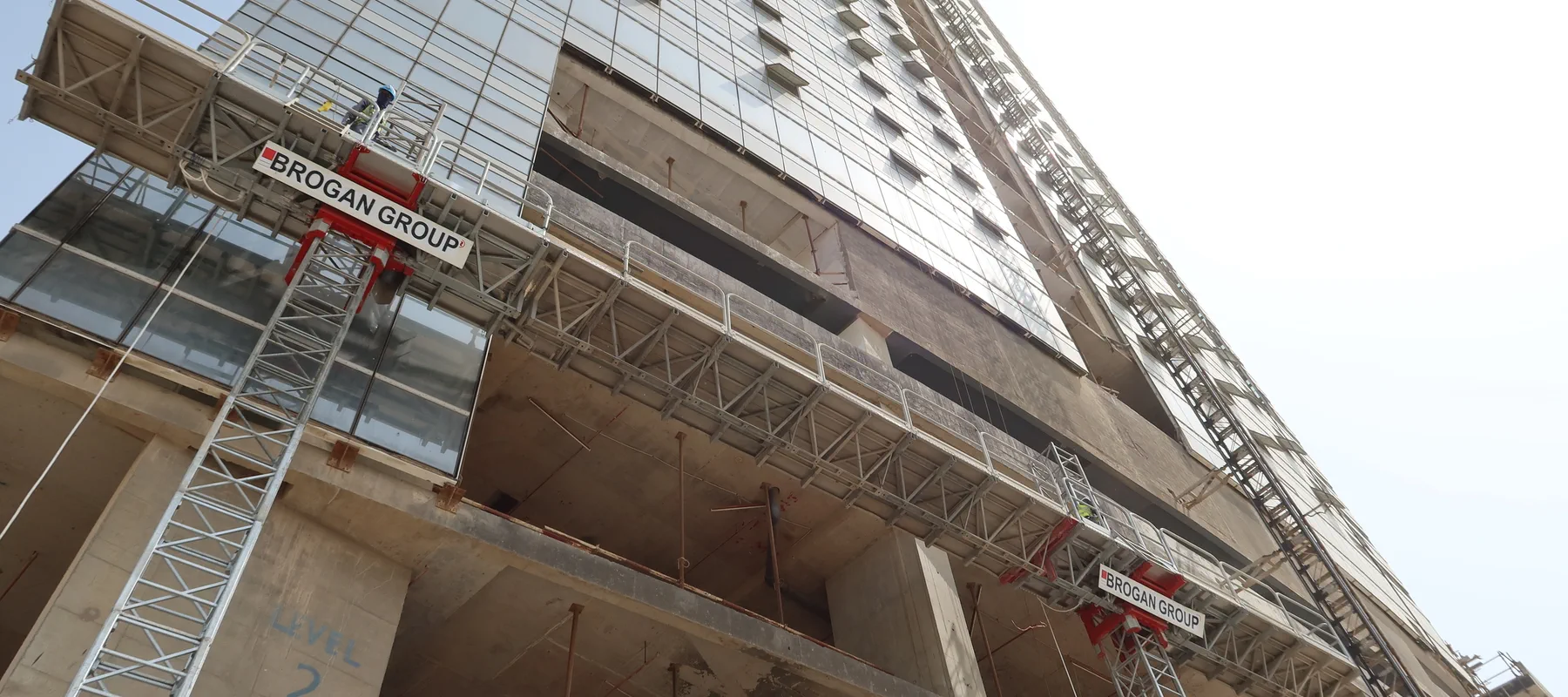 Mina Plaza Abu Dhabi Demolition Banner