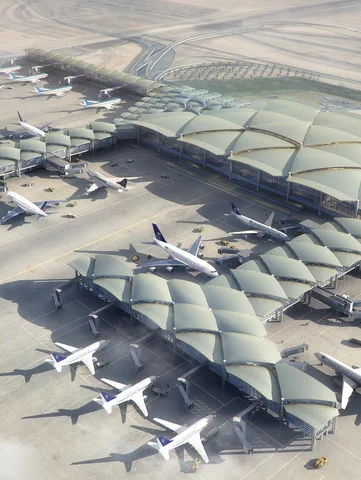 Brogan Group secure scaffolding works to King Khalid International Airport