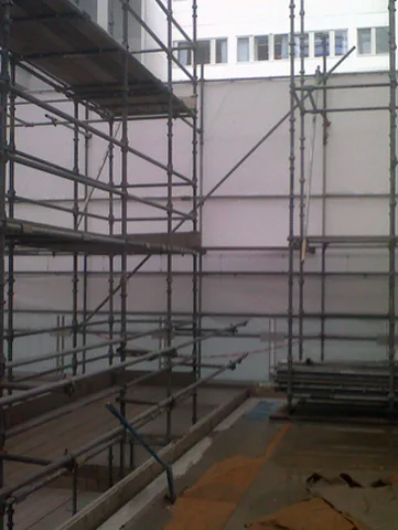 Works progress at Chelsea & Westminster Hospital