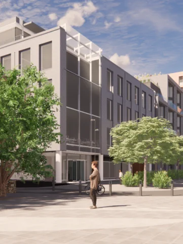 Brogan access being provided on one of Ireland's leading building contractors residential schemes