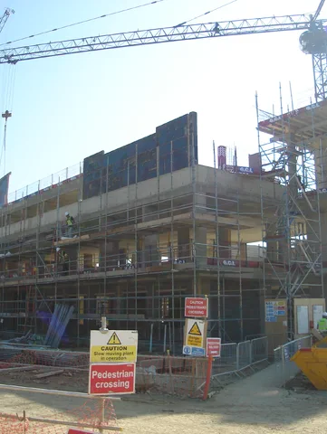 Works Progress at NHS Hospital