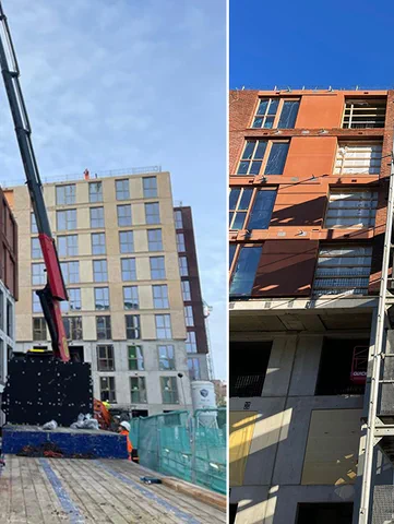 Starting on site at Wembley residential development