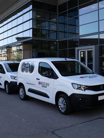 Brogan Fleet expansion with Peugeot Partners