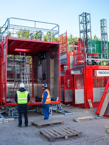 Brogan introduces 'Colossus’ – The largest passenger/goods hoist in the market