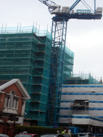 Works progress at Kensington & Chelsea College