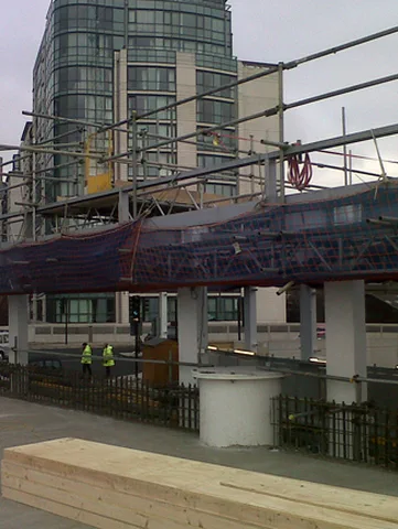 Works Underway at Paddington Crossrail