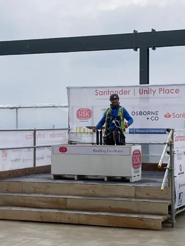 Brogan Group set the stage for Milton Keynes Topping Out Ceremony