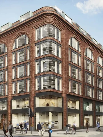 Combined access on Oxford Street commercial development