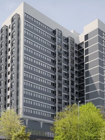 Thermal upgrade to Birmingham residential tower