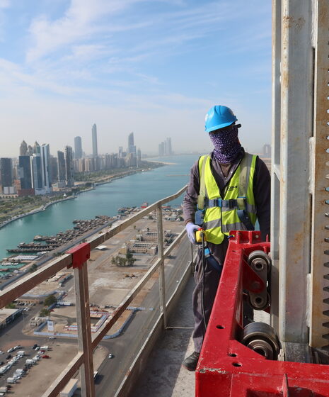 Mina Plaza Abu Dhabi Demolition gallery image 12