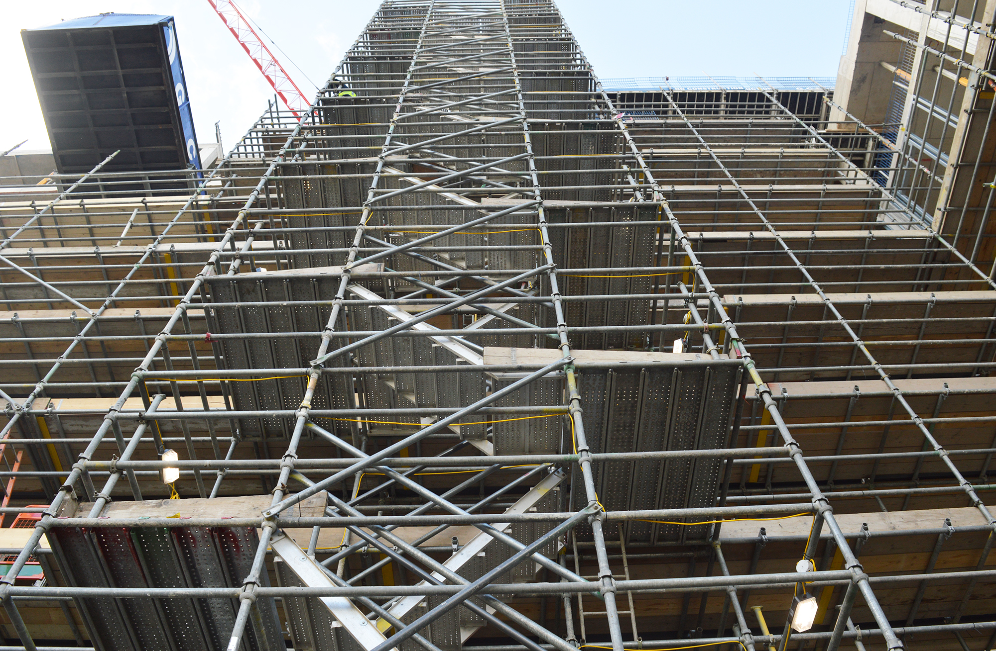 Scaffolding Staircase